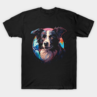 Border Collie Earth Day T-Shirt